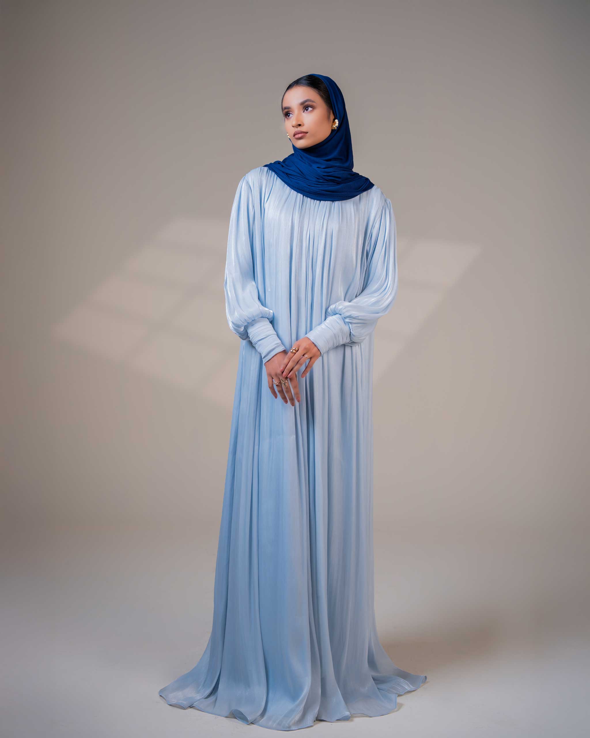 Frost Shimmer - Evening Abaya
