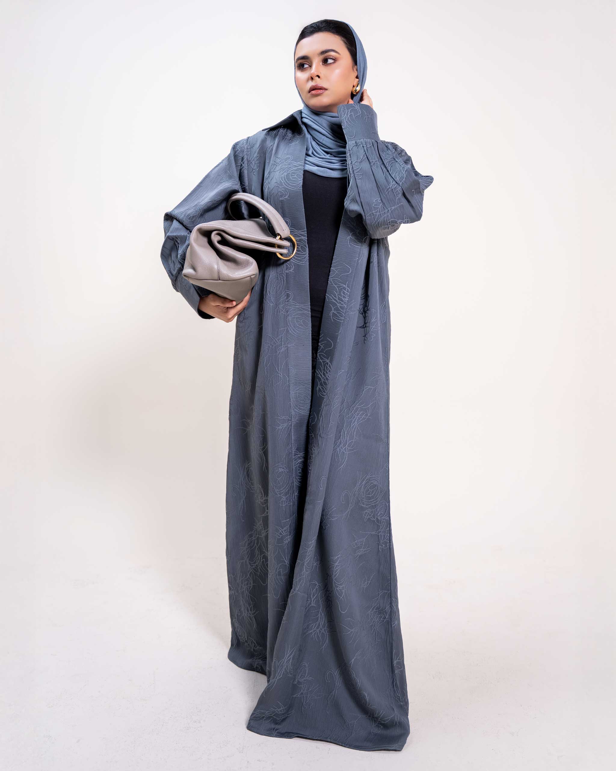 Slate Reverie Abaya